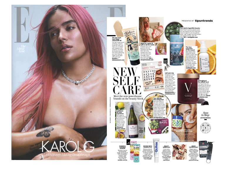 Elle August 2023 Press Feature