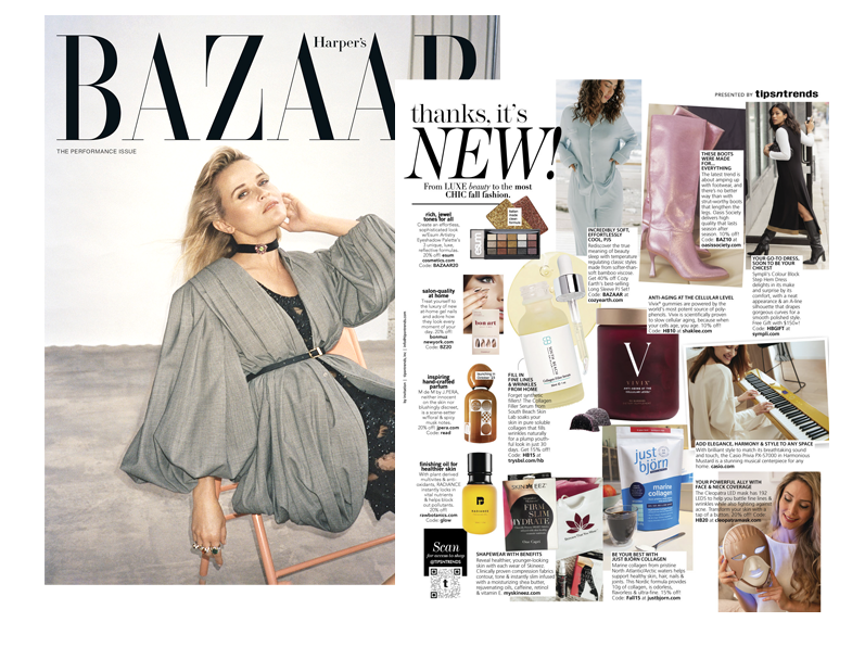Harper's Bazaar September 2023 Press Feature