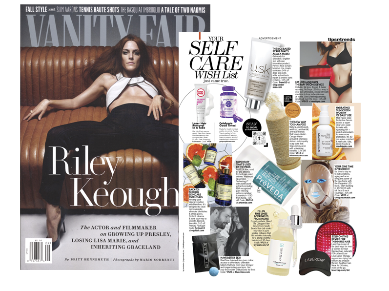 Vanity Fair September 2023 Press Feature