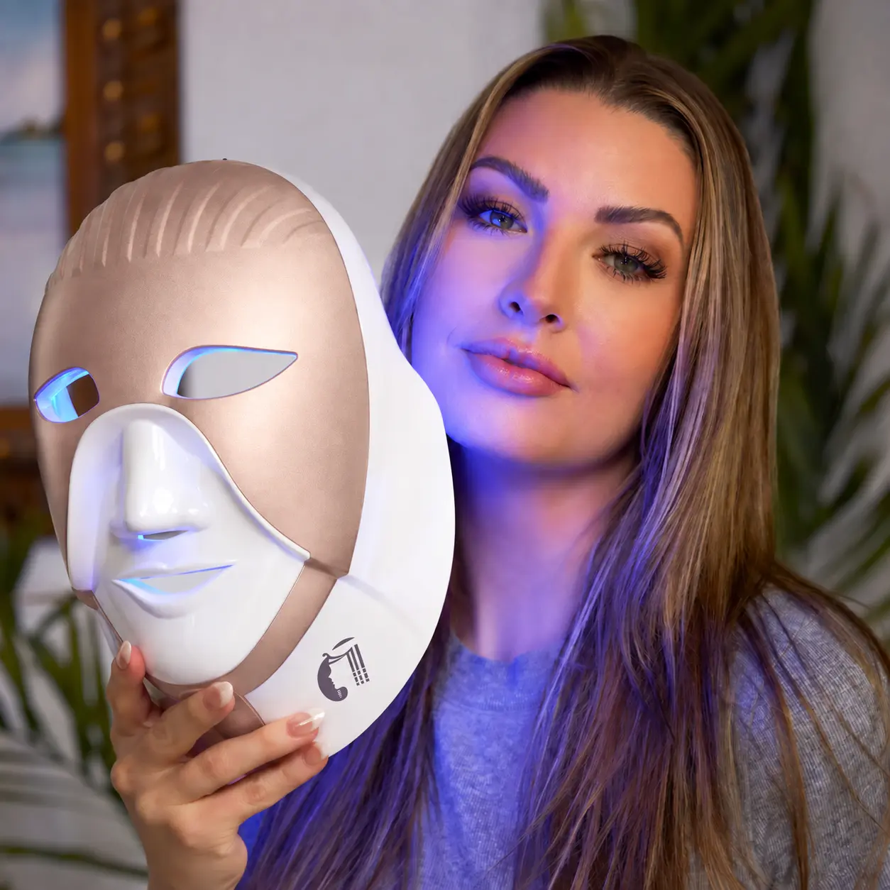 Buudy 7 Colour LED Face Mask dermatologist approved for full skin rejuvenation UK