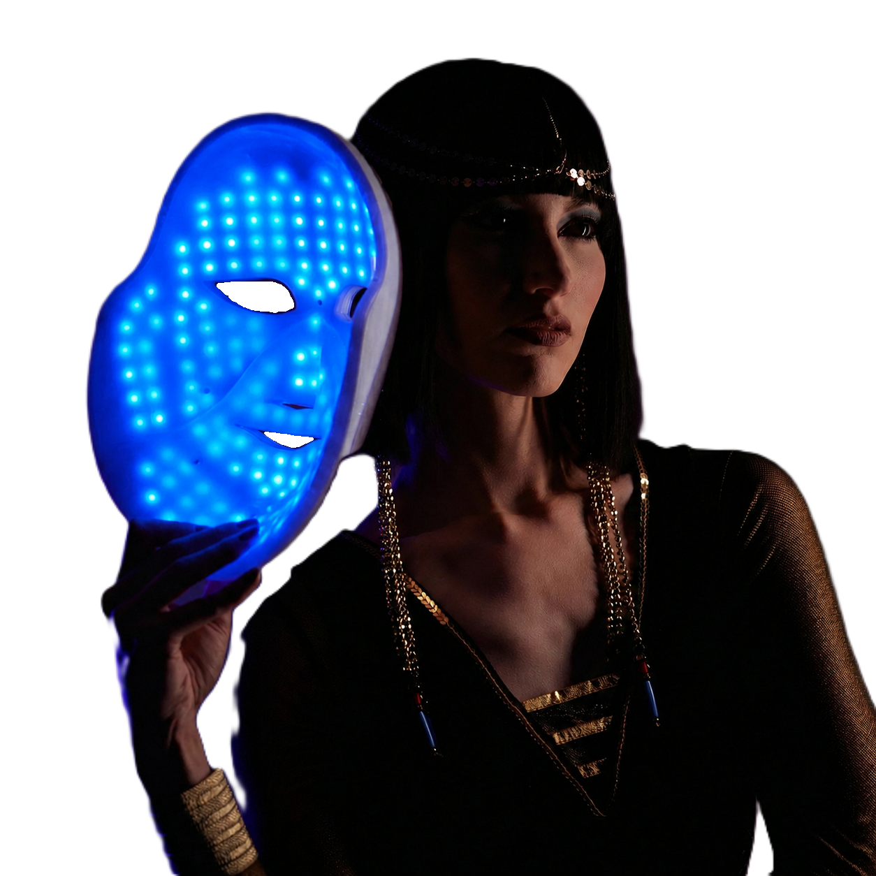 Blue light therapy with Buudy LED Mask
