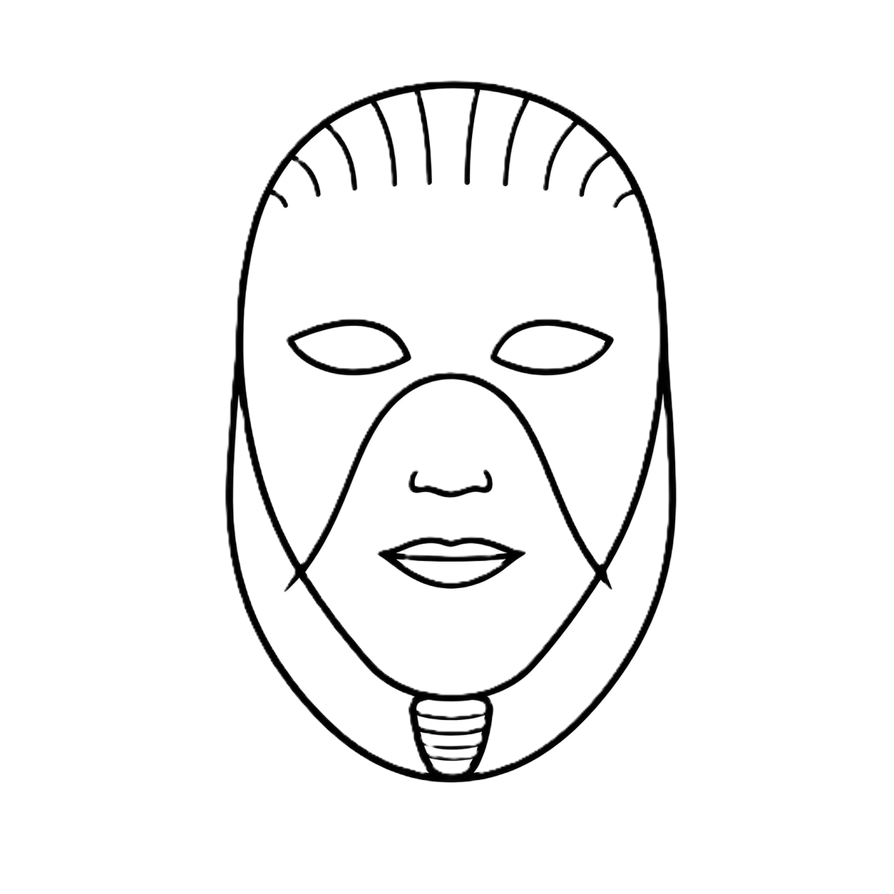 Full-Face & Neck Coverage